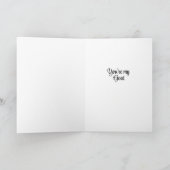 carte de la Saint-Valentin tu es la chèvre par Jo (Intérieur)