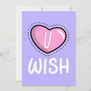 Carte de la Saint-Valentin U Wish