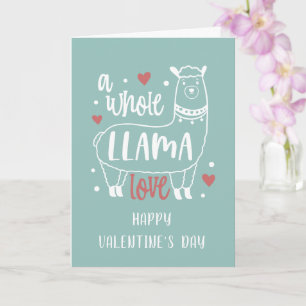 Carte de la Saint-Valentin "une tonne d'amour de l