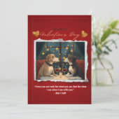 Carte de la Saint-Valentin - vierge (Debout devant)