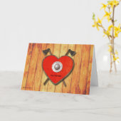 Carte de la Saint-Valentin Viking (Fleur jaune)