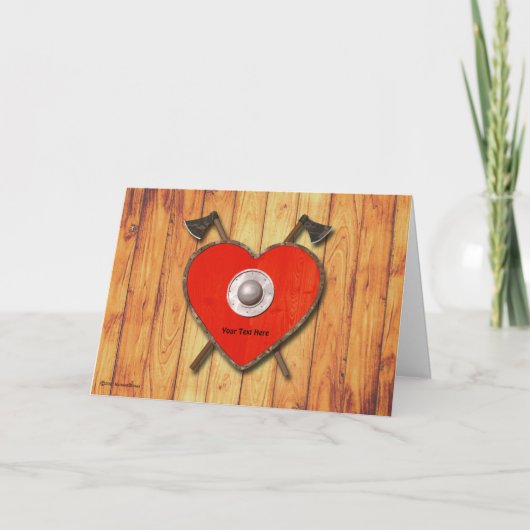 Carte de la Saint-Valentin Viking (Devant)