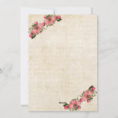 Carte de la Saint-Valentin vintage (Dos)