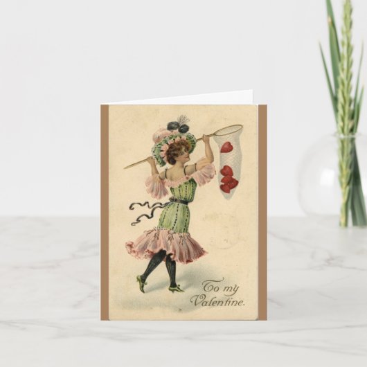 Carte de la Saint Valentin vintage (Devant)