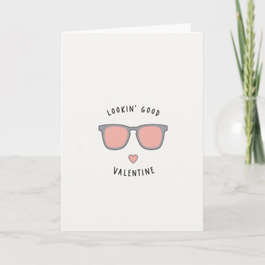 Carte de la Saint-Valentin 'Vous êtes beau' (Devant)