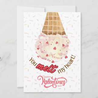 Carte de la Saint-Valentin 'Vous Faites Fondre Mon