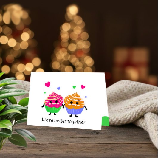 Carte de la Saint-Valentin We're Better Together