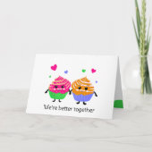 Carte de la Saint-Valentin We're Better Together (Devant)