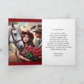 Carte de la Saint-Valentin Western Love (Intérieur)