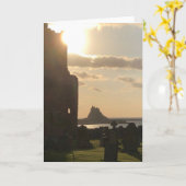 Carte de la Sainte Île de Lindisfarne (Fleur jaune)