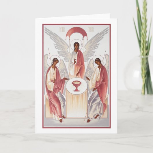 Carte de la Sainte Trinité (Devant)