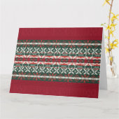 Carte de la saison des vacances (Fleur jaune)