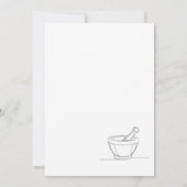 Carte de la semaine d'appréciation personnalisée e (Dos)