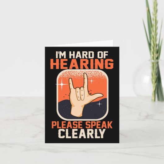 Carte De la sensibilisation des entendants aux citations (Devant)