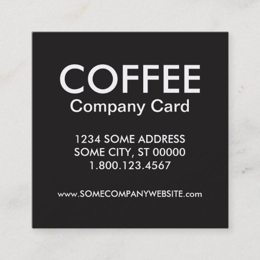 carte de la société (Devant)