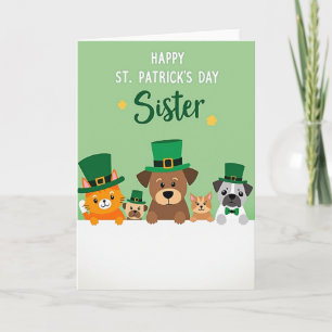 Carte de la sœur de la Saint-Patrick
