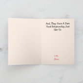 Carte de la St-Valentin des castors pour toujours (Intérieur)