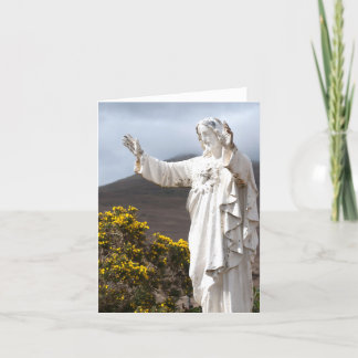 Carte de la statue de Jésus en Irlande
