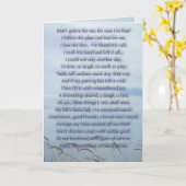 Carte de la sympathie 5 (Fleur jaune)