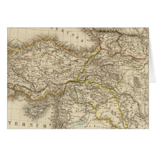 Carte de la Syrie en Turquie