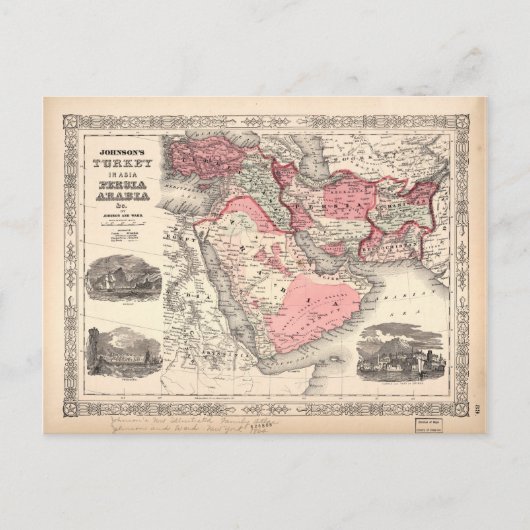 Carte de la Turquie (1864) (Devant)