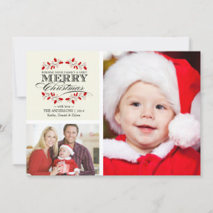 Carte de la typographie 2-Photo de guirlande de