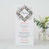 Carte de la vigne florale (Debout devant)