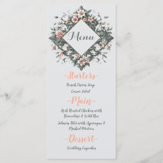 Carte de la vigne florale