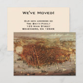 Carte de la ville antique de San Francisco, change (Devant / Derrière)