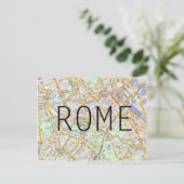 CARTE DE LA VILLE CARTES POSTALES ♥ Rome (Debout devant)