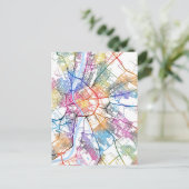 Carte de la ville de Budapest Hongrie (Debout devant)