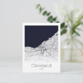 Carte de la ville de Cleveland (Debout devant)