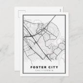 Carte de la ville de Foster (Devant / Derrière)