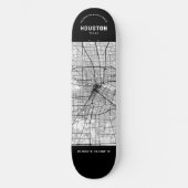 Carte de la ville de Houston Skateboard (Recto)
