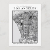 Carte de la ville de Los Angeles + Marqueur d'empl (Devant)