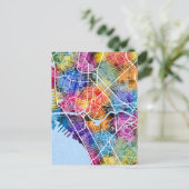 Carte de la ville de Manille aux Philippines (Debout devant)