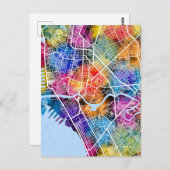 Carte de la ville de Manille aux Philippines (Devant / Derrière)