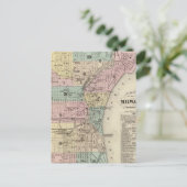 Carte de la ville de Milwaukee, Milwaukee Co (Debout devant)