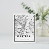 Carte de la ville de Montréal Québec (Debout devant)