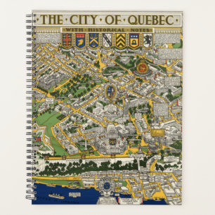 Carte de la ville de Québec