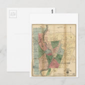 Carte de la ville de Rochester New York (1879) (Devant / Derrière)