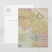 Carte de la ville de St. Cloud, Minnesota (Devant / Derrière)