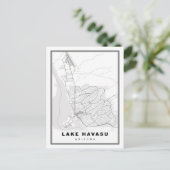 Carte de la ville du lac Havasu (Debout devant)