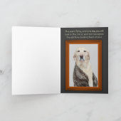 Carte de laboratoire/chien drôle personnalisable p (Intérieur)