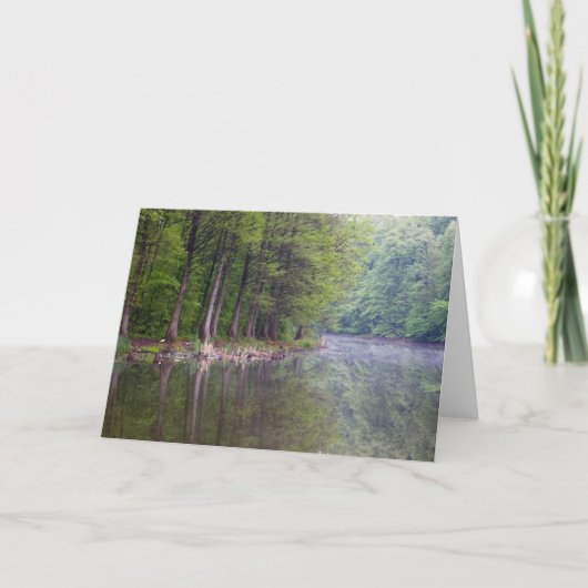 Carte de lac forest (Devant)