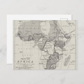 Carte de l'Afrique (Devant / Derrière)