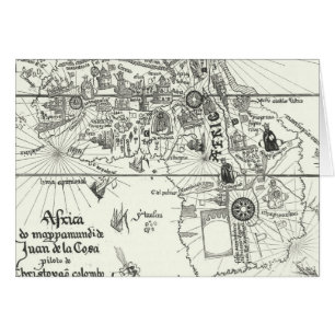 Carte de l'Afrique   1500