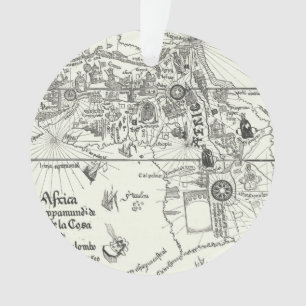 Carte de l'Afrique 1500