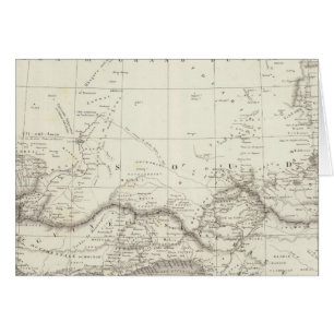 Carte de l'Afrique de l'Ouest