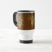 Carte de l'AFRIQUE Leopard Spog Wildlife Mug (Devant gauche)